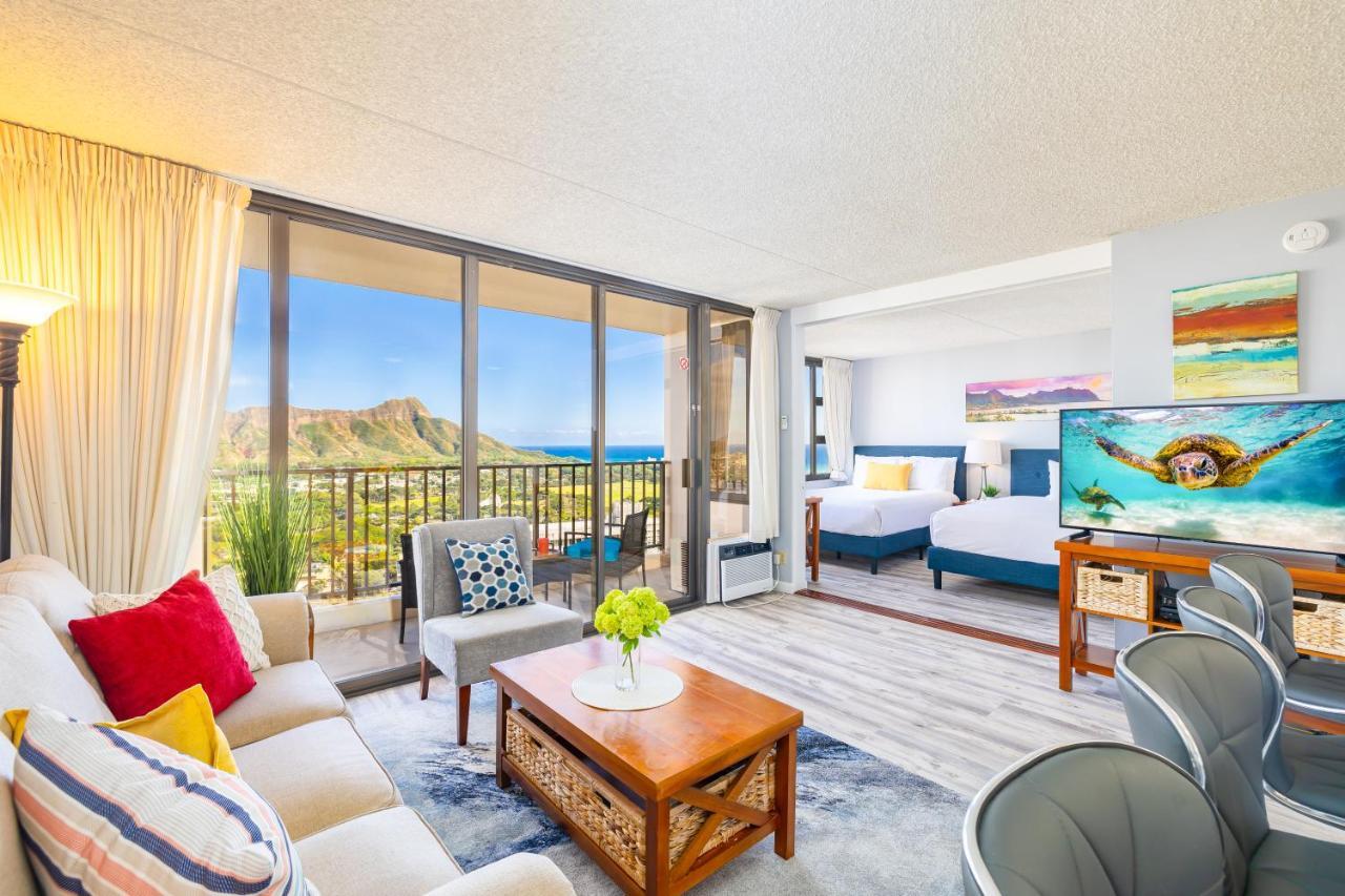 Ocean & Diamond Head Views - Near Beach - Parking! Honolulu Exterior photo
